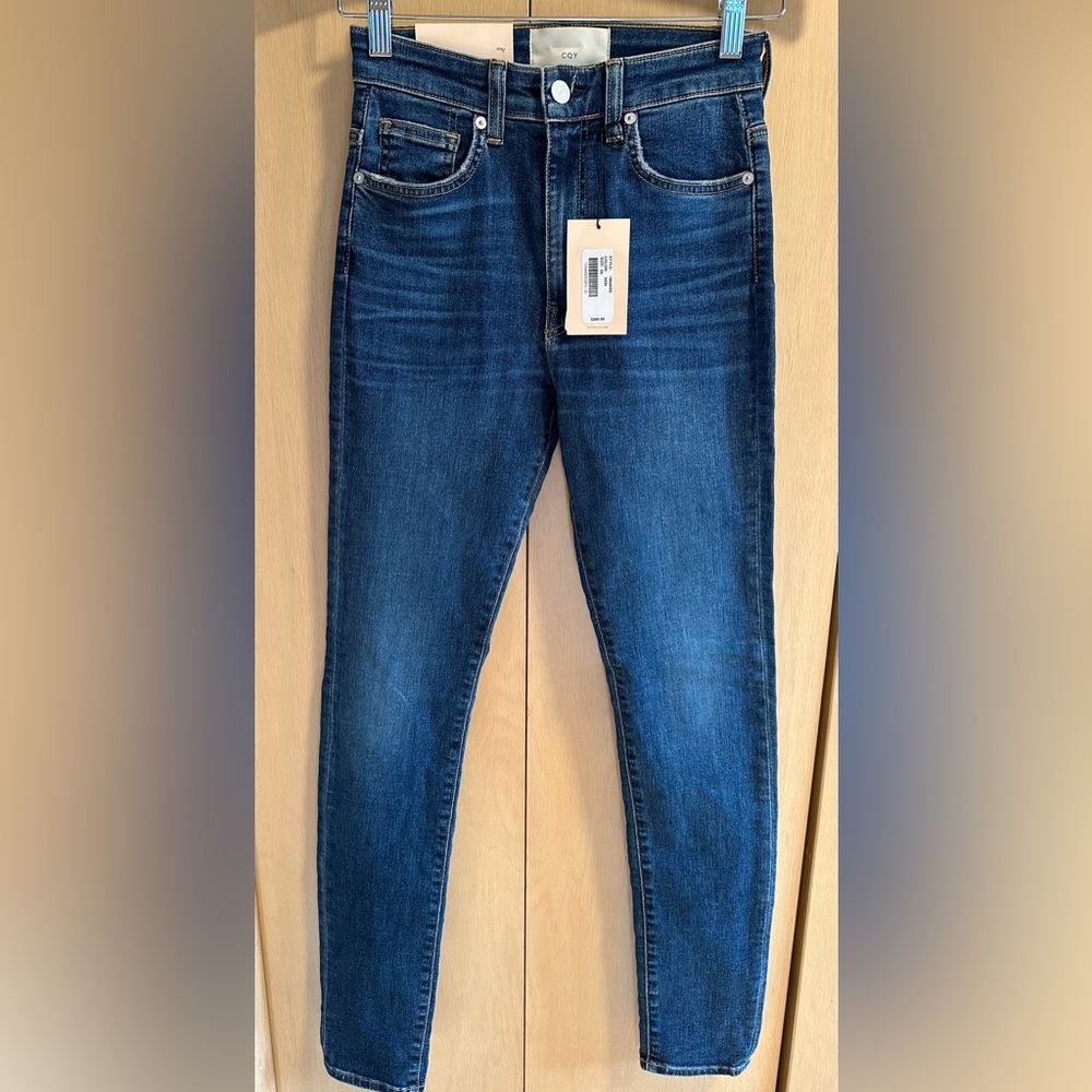 CQY Palme High-Rise Skinny Jeans - NWT